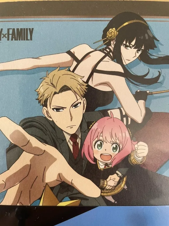 Spy x Family - Shikishi Anya, Loid & Yor Forger 13,5 cm - Ichiban Kuji Mission Start (Lot G) - photo numéro 2
