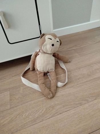 Sac  a  dos singe Zara enfant très bonne  état