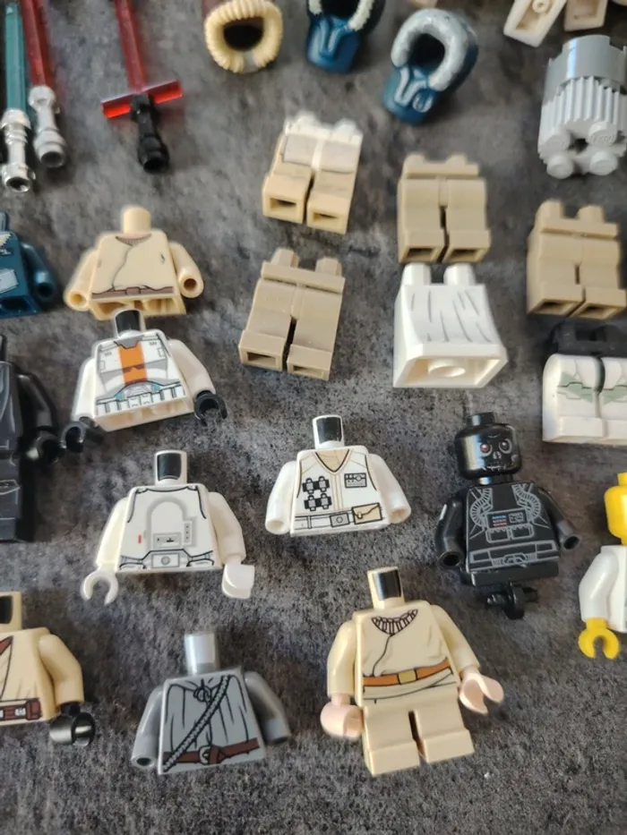 Lot vrac lego star wars pièces détachées incomplètes - photo numéro 10