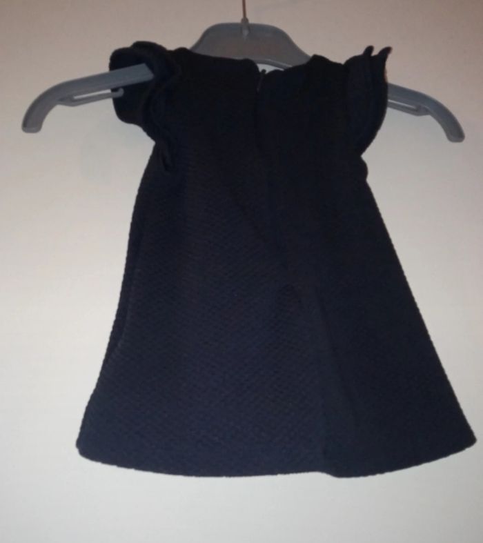 Robe kiabi bleu marine taille 3 mois - photo numéro 3
