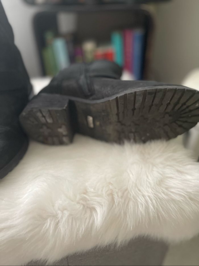 Bottes motard Buffalo noires – Taille 36 - photo numéro 5