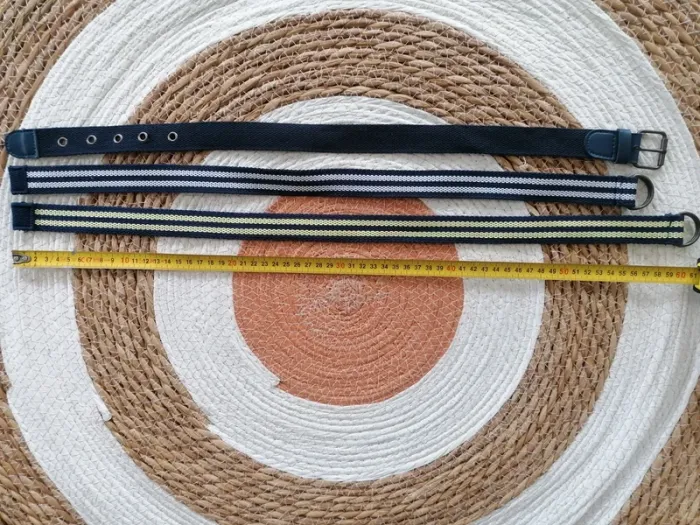 Lot de trois ceintures bébé garçon / jeune garçon - photo numéro 3