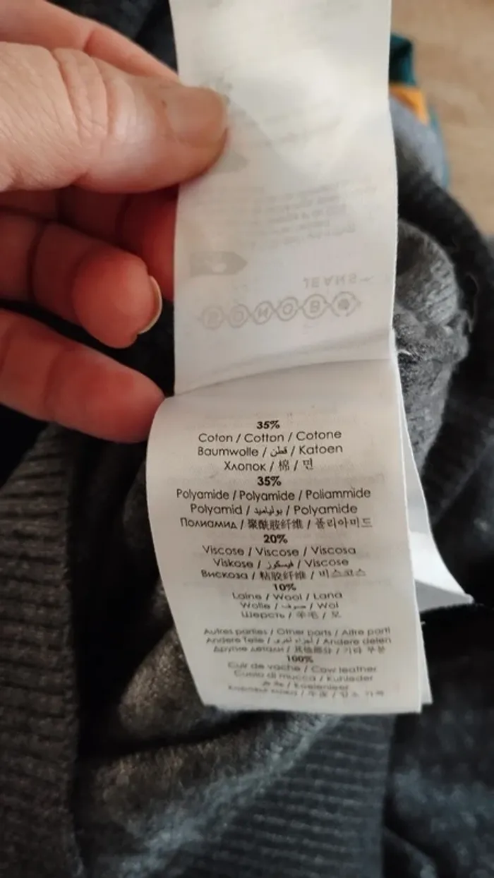 Pull gris homme taille m bonobo - photo numéro 2