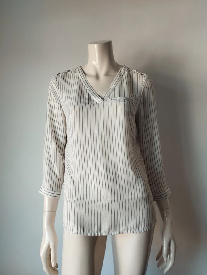 Blouse col v 1.2.3 Paris taille 38