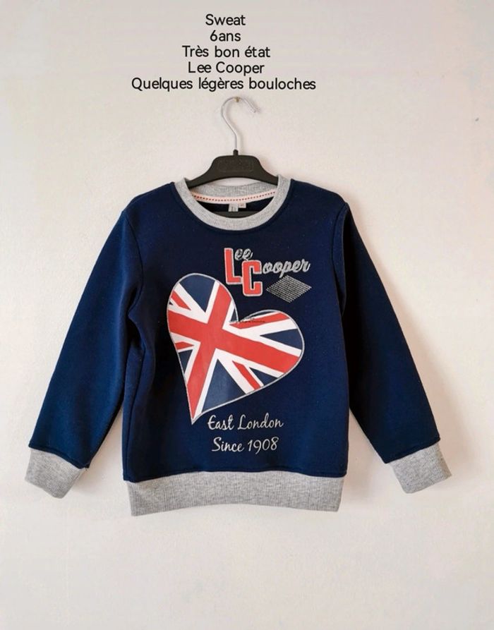 Sweat Lee Cooper 6ans