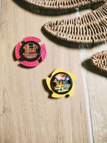 🌟 Power rangers ninja steel lot étoiles ranger rouge In space et puissance de feu jaune