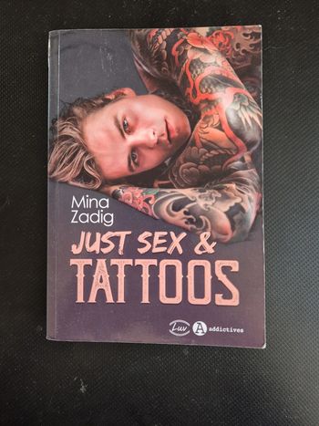 livre just sex & tattos de Mina Zadig