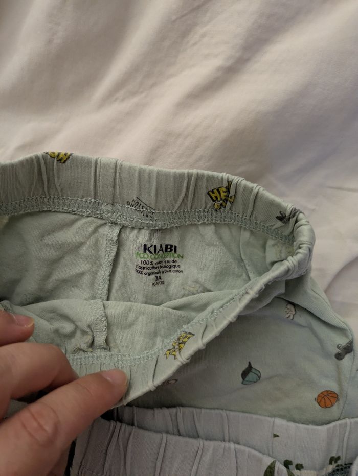 Lot de 2 shorts fin 3 ans Kiabi - photo numéro 3