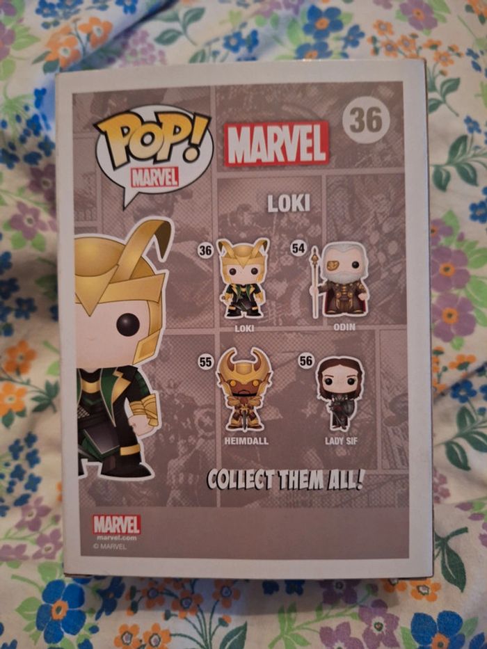 Funko pop marvel loki 36 - photo numéro 2