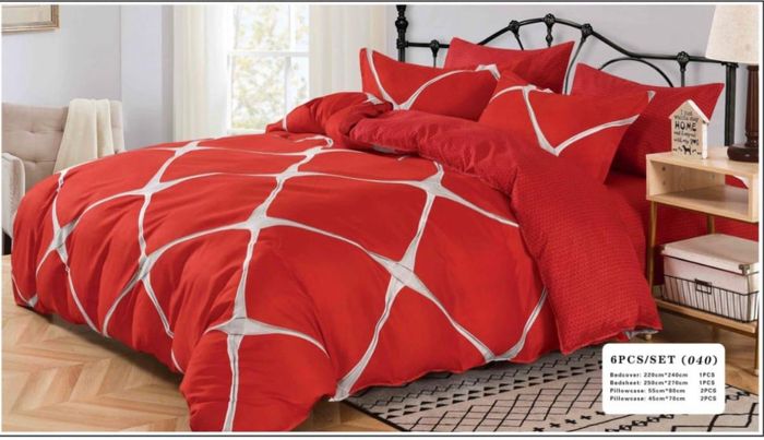 Draps de lit neuf à 45€ draps plat housse de couette plus 4 taies d’oreiller - photo numéro 2