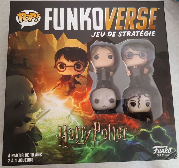 COFFRET FUNKOVERSE Jeu HARRY POTTER 4 FIGURINES ED FRANÇAISE *NEUF Scellé" - photo numéro 2