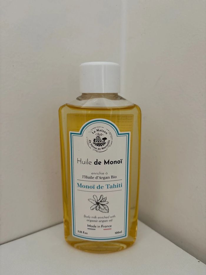 Huile de monoi enrichi à l’huile d’argan Bio