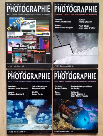 4 magazines France Photographie
