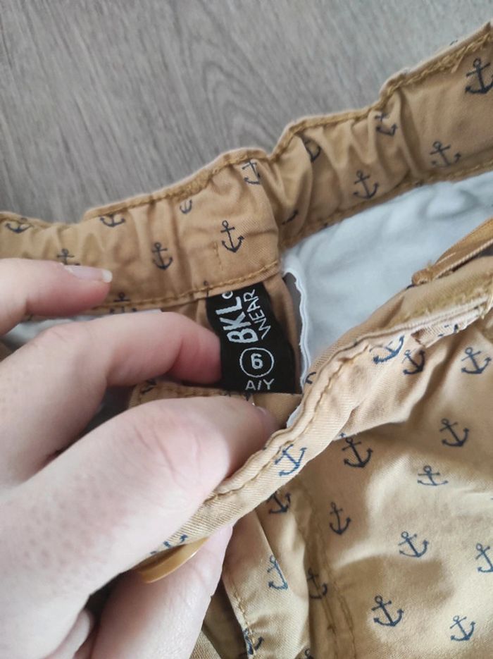 Bermuda garçon ancrés 6 ans - photo numéro 4