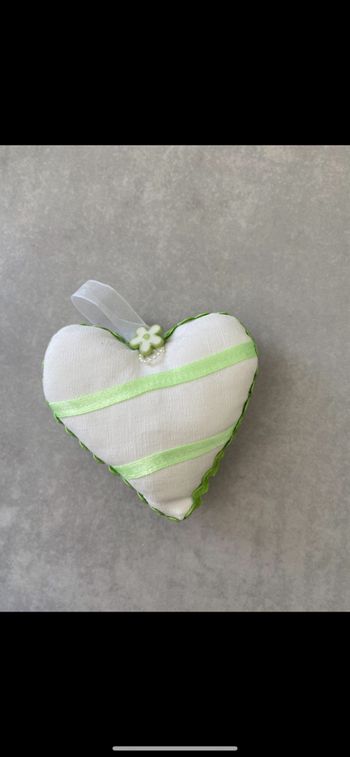 Petit cœur en tissu