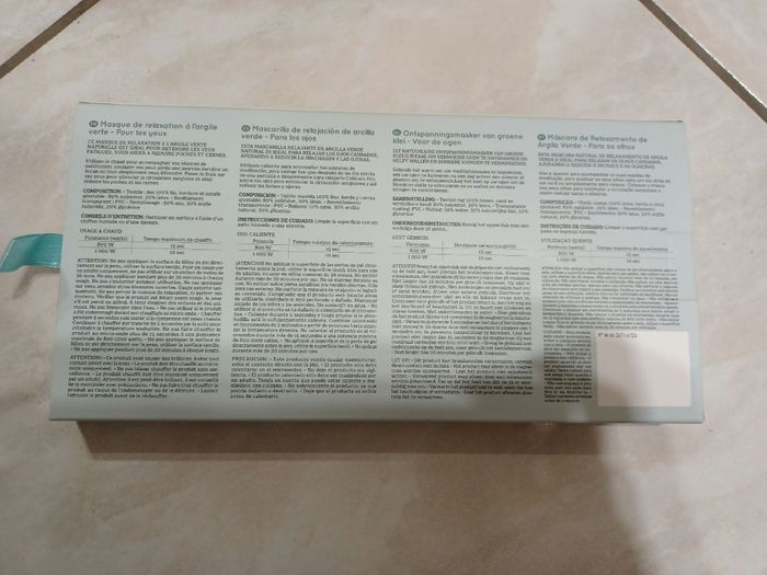 Masque de relaxation à l'argile verte - photo numéro 2