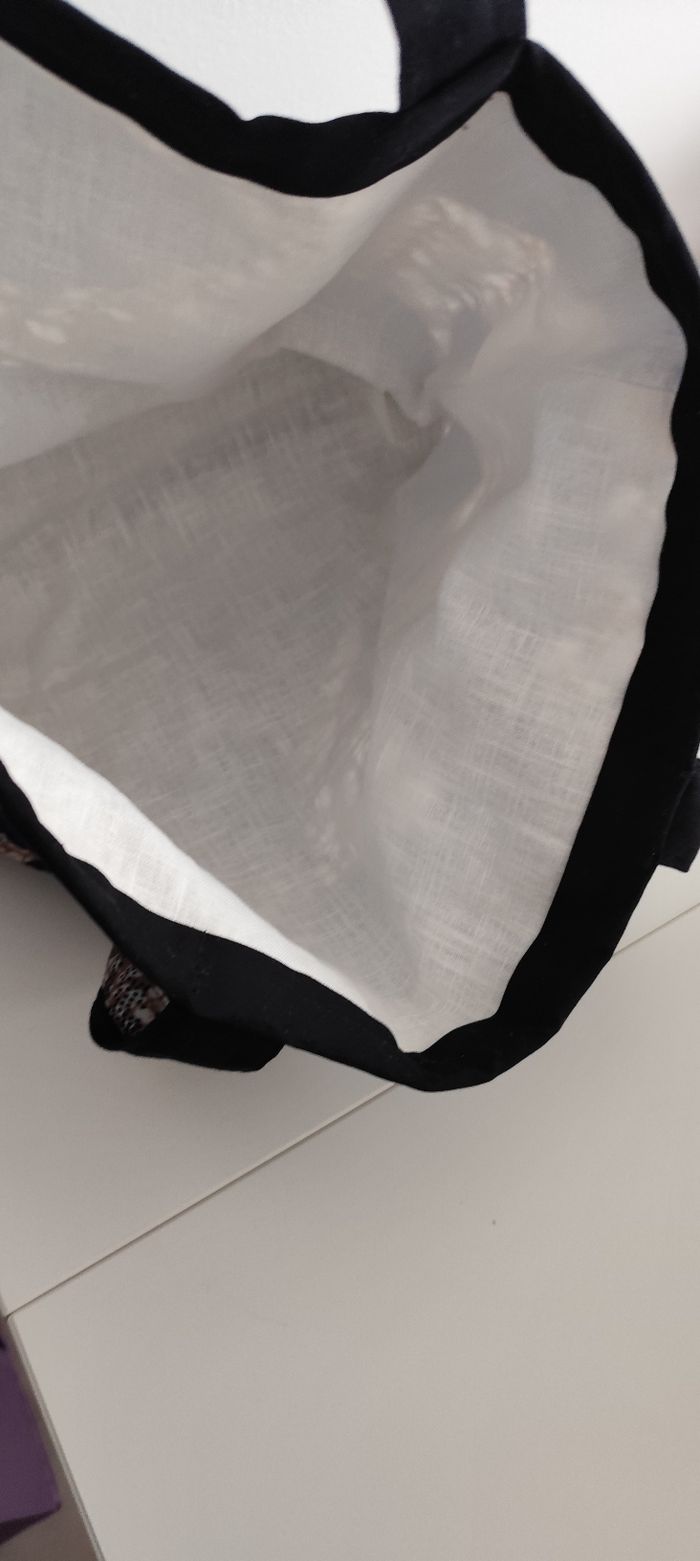 Grand sac en coton wax - photo numéro 4