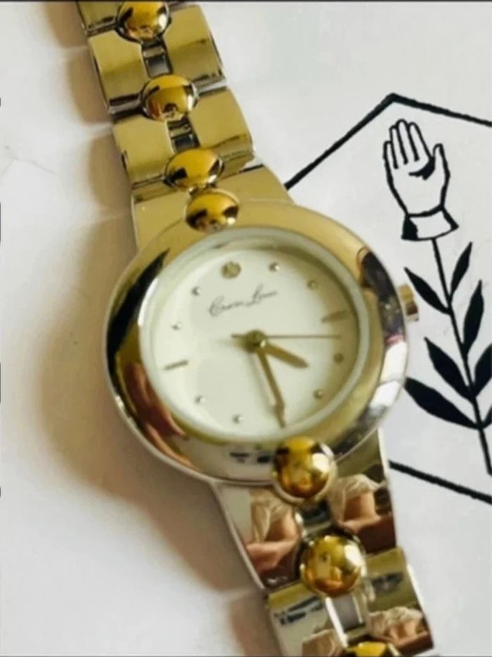 Sublime montre quartz métal argenté - photo numéro 2