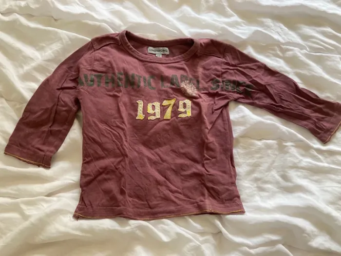 Lot de 2 tee shirt manches longues 3 ans - photo numéro 5