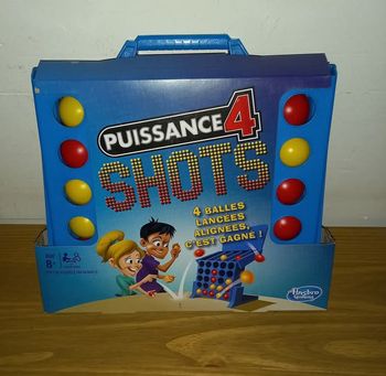 Jeu puissance 4 shots hasbro à partir de 8 ans