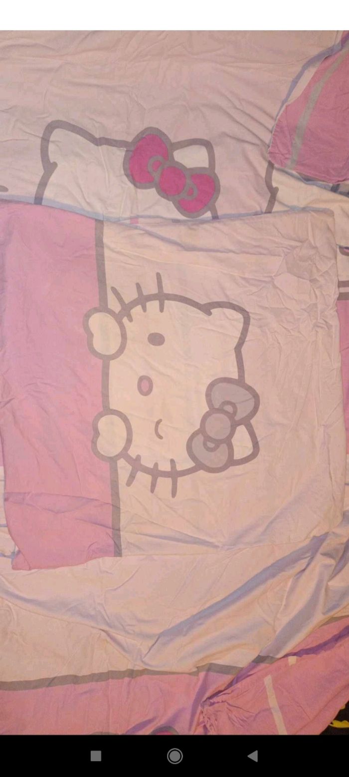 Parure de lit hello Kitty - photo numéro 5