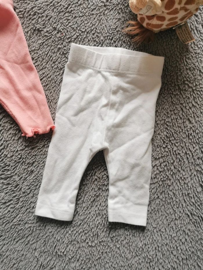 Lot de 2 leggings Kiabi 1 mois - photo numéro 3