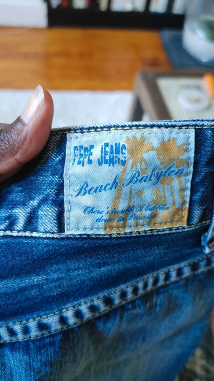 Mini-jupe vintage Pepe jeans Beach Babylone - photo numéro 3
