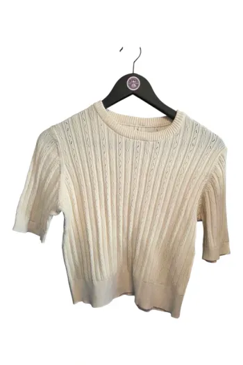 Top court extensible en maille T36