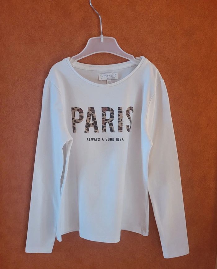 T-shirt manches longues fille - photo numéro 2