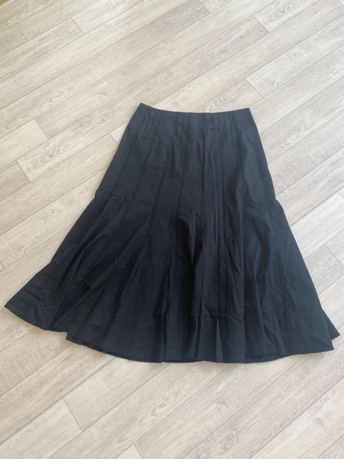 Jupe noir longue gothic