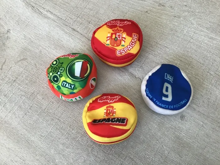 Lot vintage football