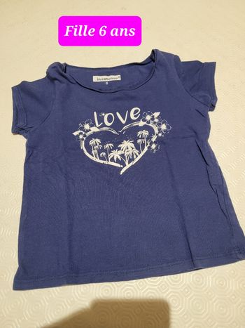 T-shirt 6 ans