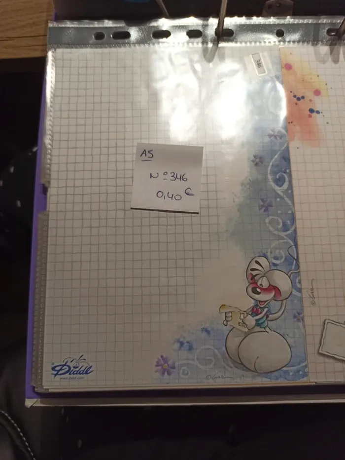 Feuille Diddl A5 346 0,40€