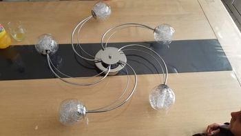 Plafonnier 5 branches