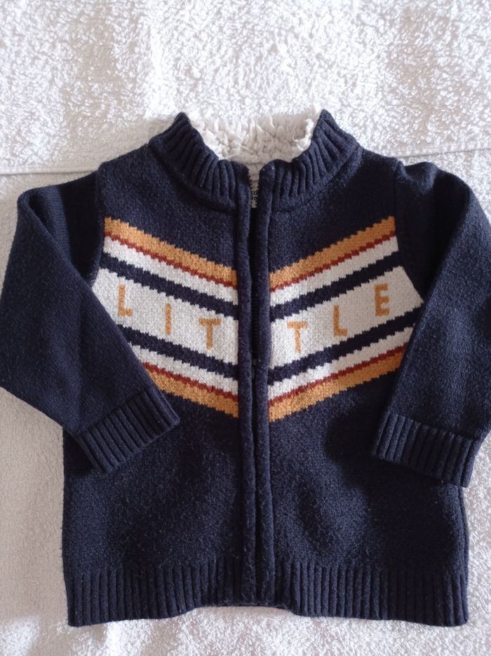Veste laine pour garçon marque tape à l'oeil 18 mois