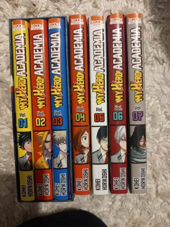 My Hero Academia tome 1 à 7
