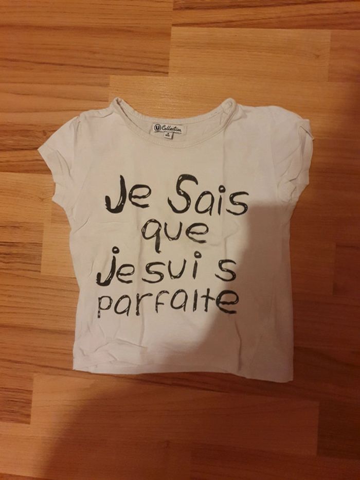 tee shirt u collection 3 ans