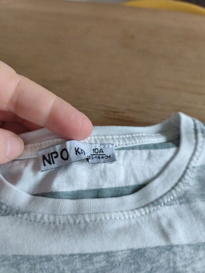 Tee shirt rayé - photo numéro 5