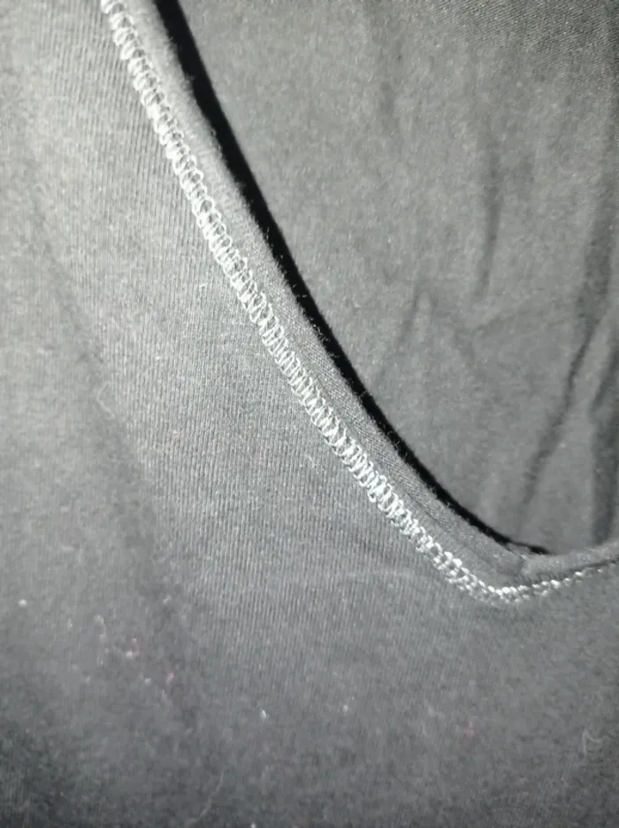 T-shirt manche longue noir pour femme - photo numéro 2