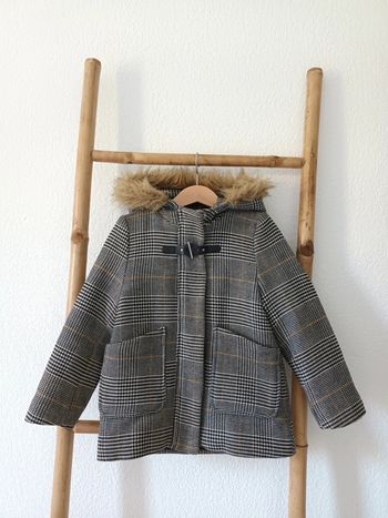Joli manteau à capuche chaud 6 ans