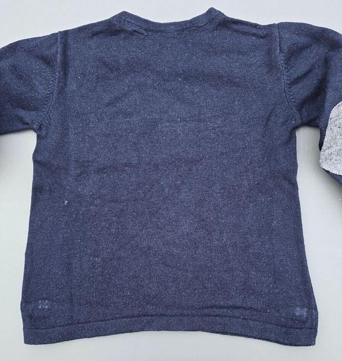 Pull maille fine col V 5 ans garcon okaidi - photo numéro 4