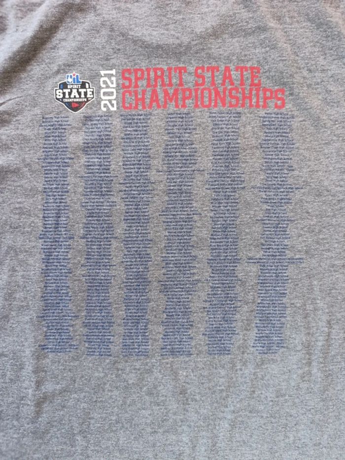 T-shirt USA Texas University UIL spirit state 2021 M - photo numéro 4