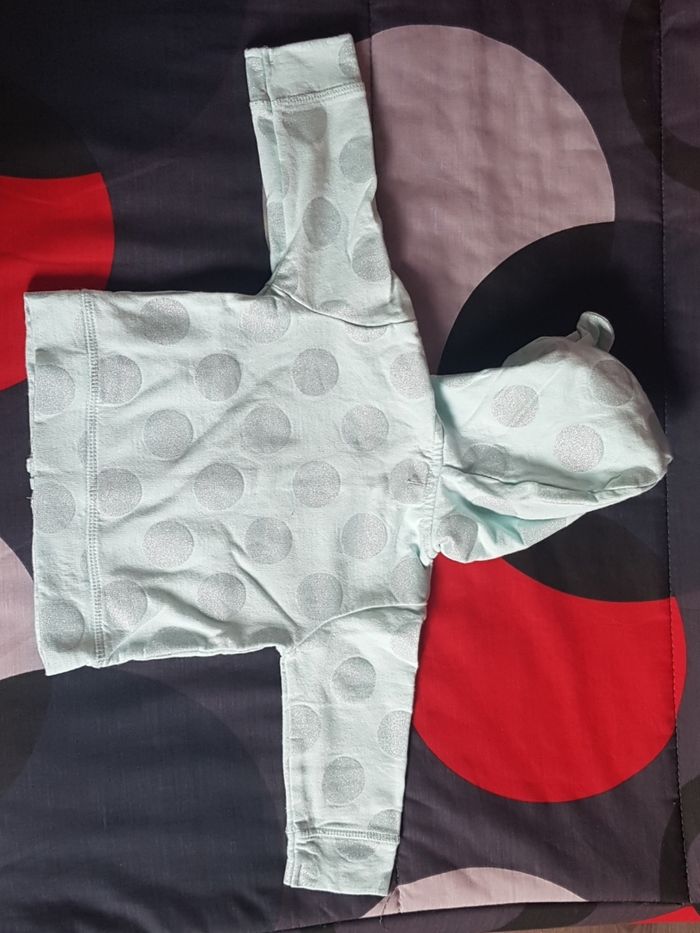 Veste jogging fille 6 mois - photo numéro 2