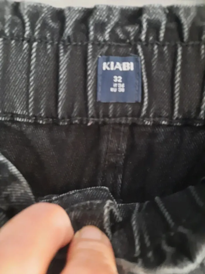 Jean large noir taille 32 - photo numéro 3