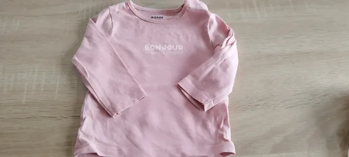 Lot 3 t-shirt bébé fille 3 mois kiabi - photo numéro 3