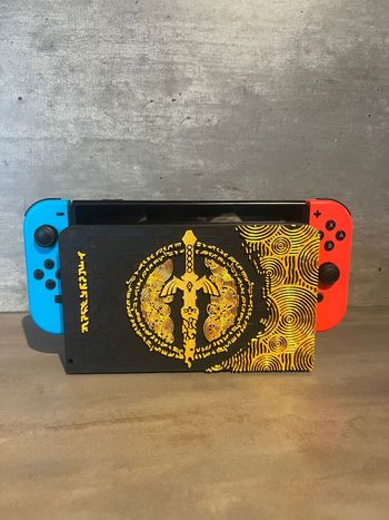 Nintendo Switch 1 Dock Cover Faceplate-Zelda 
