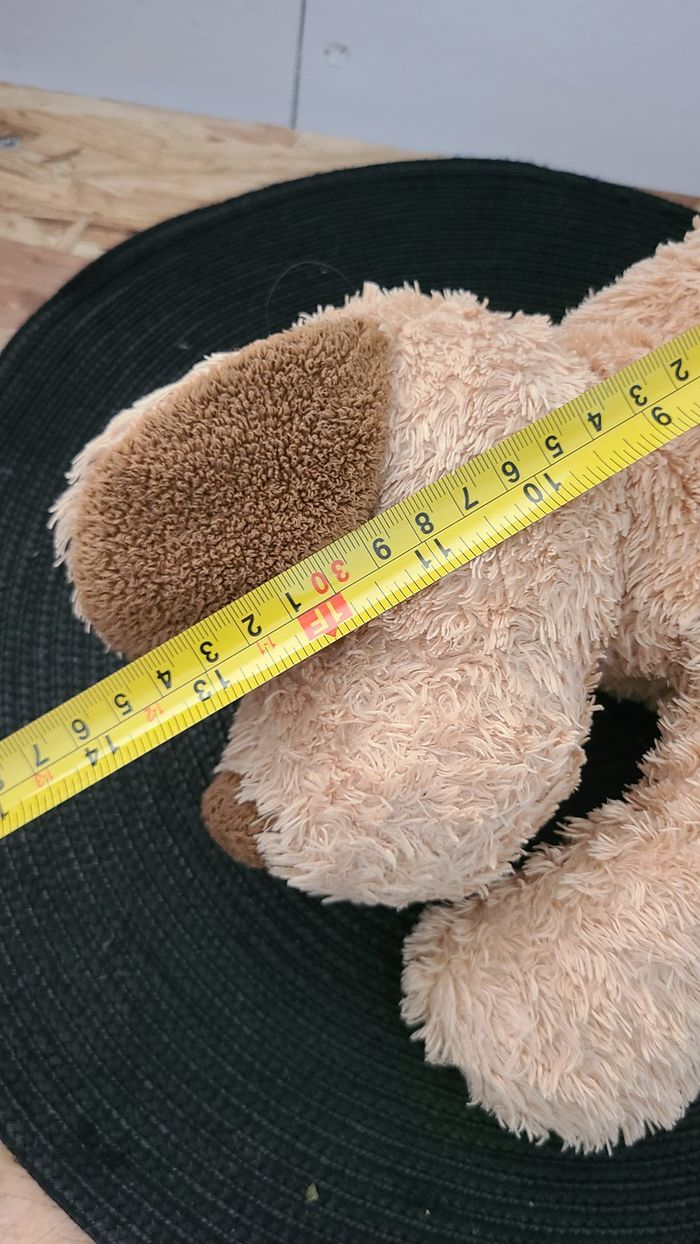 doudou chien beige marron - photo numéro 5