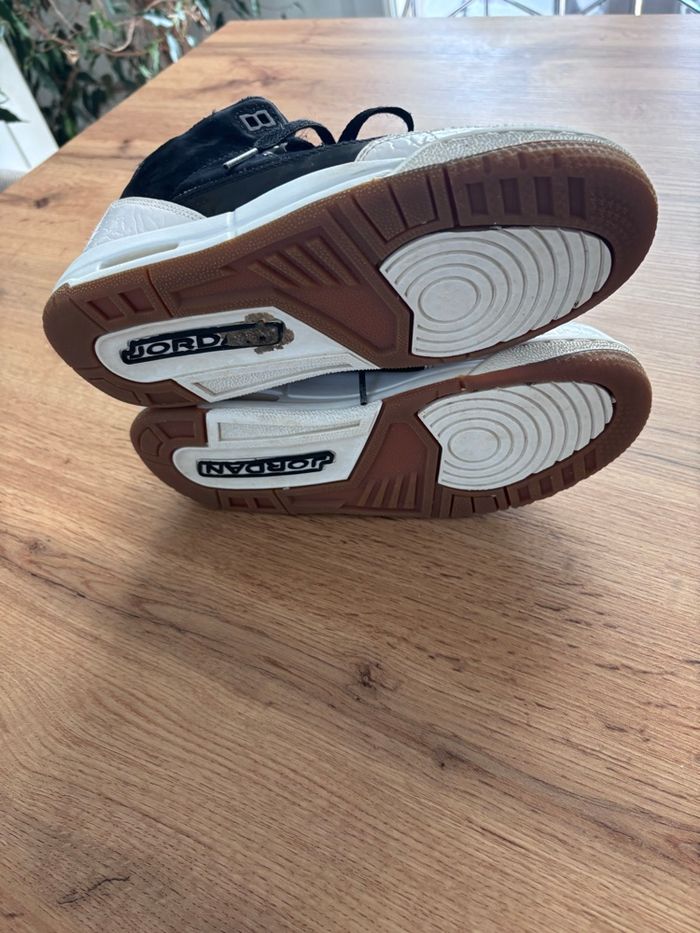 Jordan 3 Gomme rétro noir et blanc taille 38 ou us5.5 - photo numéro 6