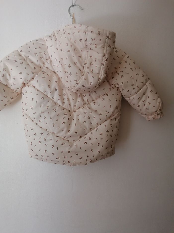 Manteau d'hiver fille 24mois kiabi, à capuche - photo numéro 2