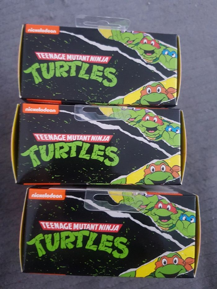Lot de figurines collection tortues ninja nickelodeon neuves en boite - photo numéro 3